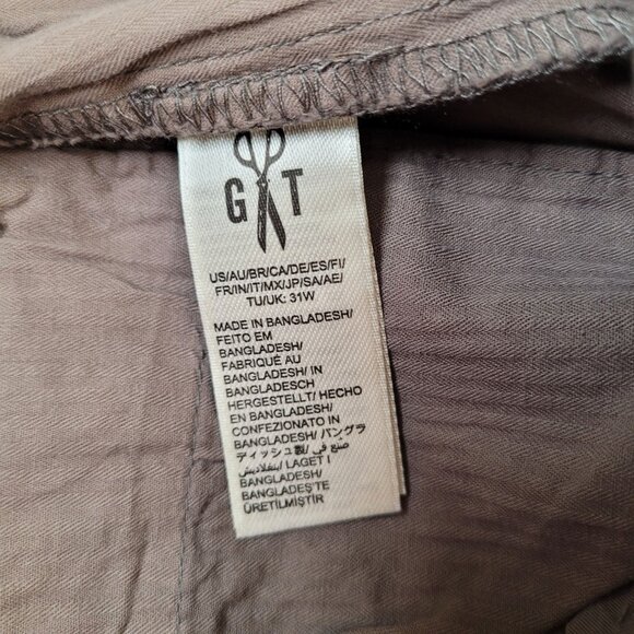 Goodthreads Men's Brown Slim-Fit 7" Flat-Front Stretch Chino Shorts Size 31 New - Picture 9 of 11